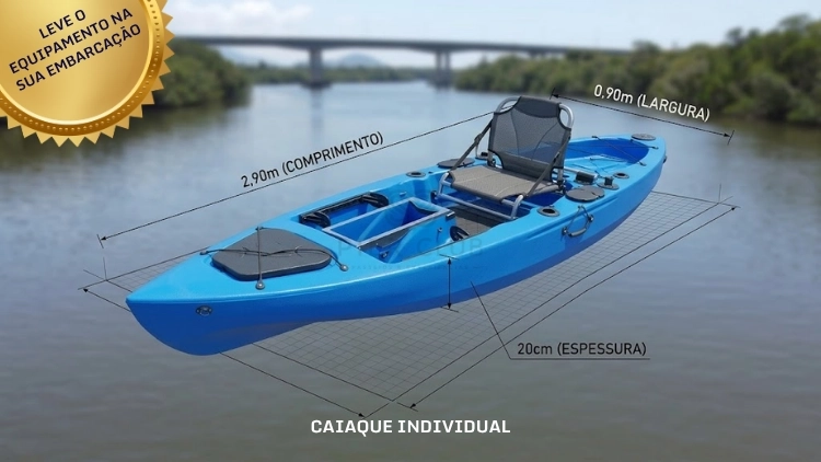 Caiaque Individual (Di&aacute;ria)